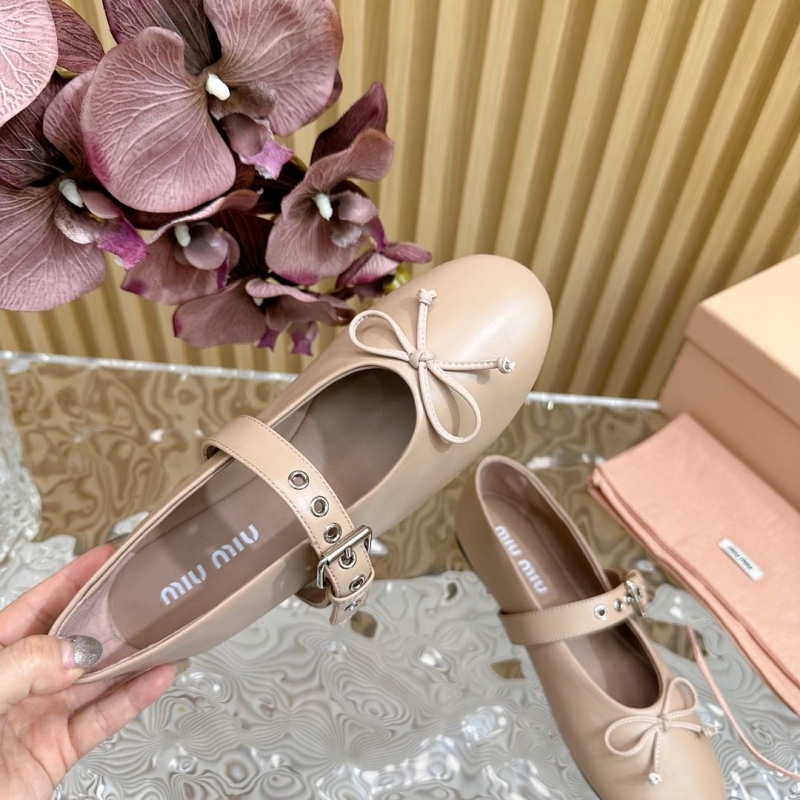 Miu Miu flat shoes